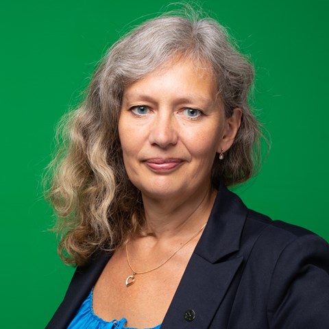 Porträttbild på SLU:s rektor Maria Knutson Wedel.