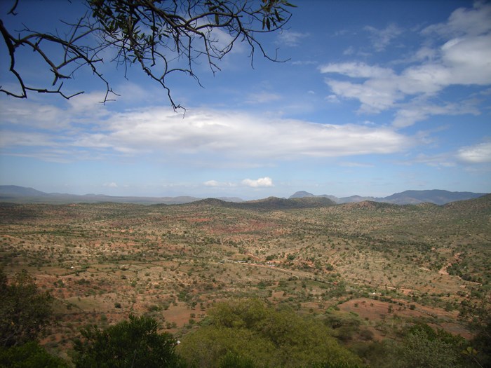View from Mt Morbus, West Pokot, Kenya.
