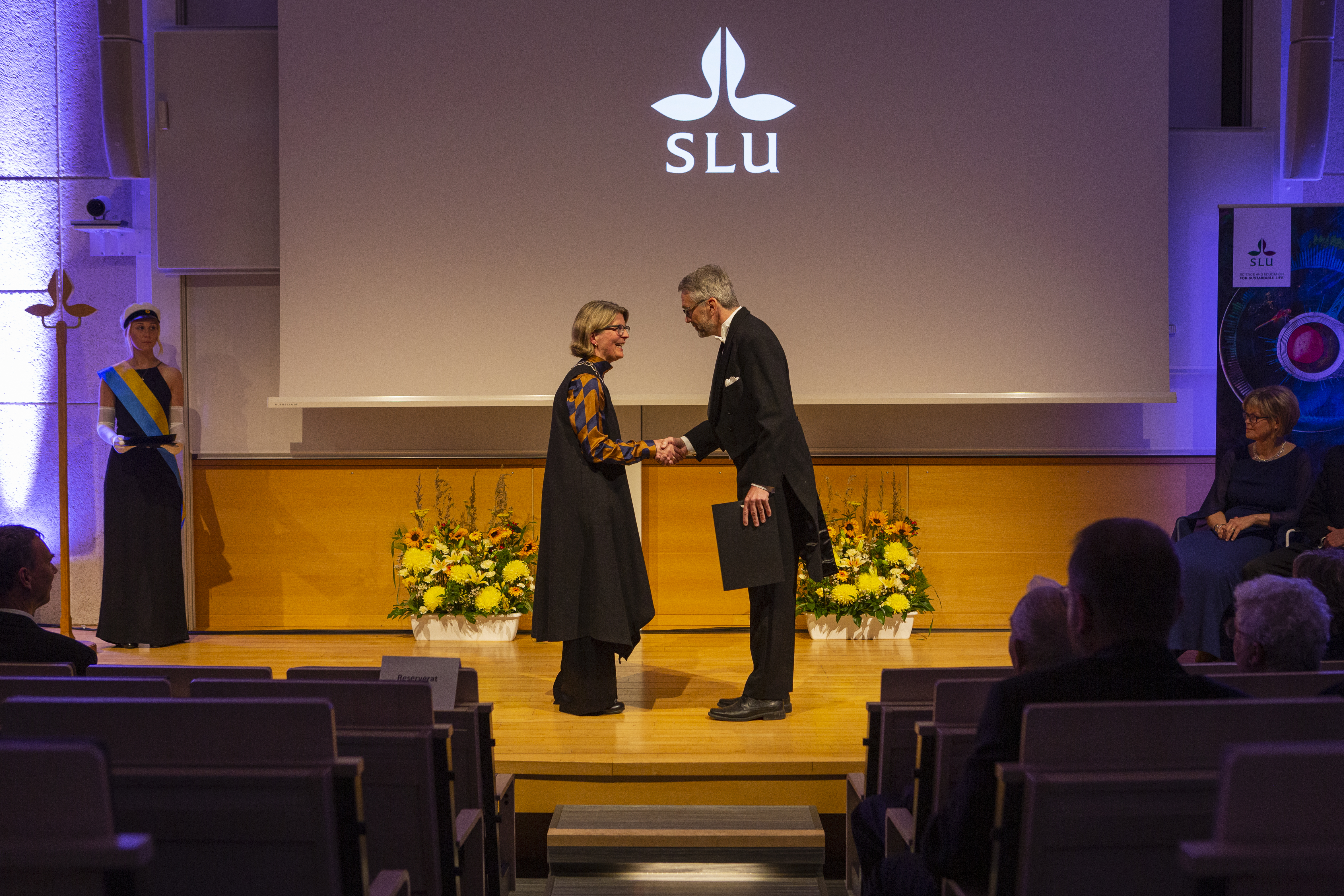 Professorial inauguration at SLU Umeå 2019