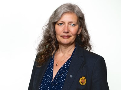 Rektor Maria Knutson Wedel. Foto.