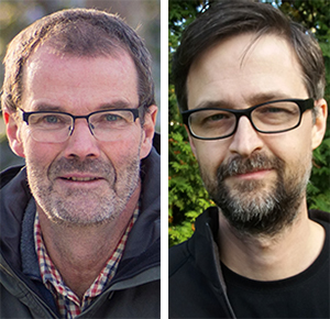 Per Simonsson to the left and Jimmy Jönsson to the right.