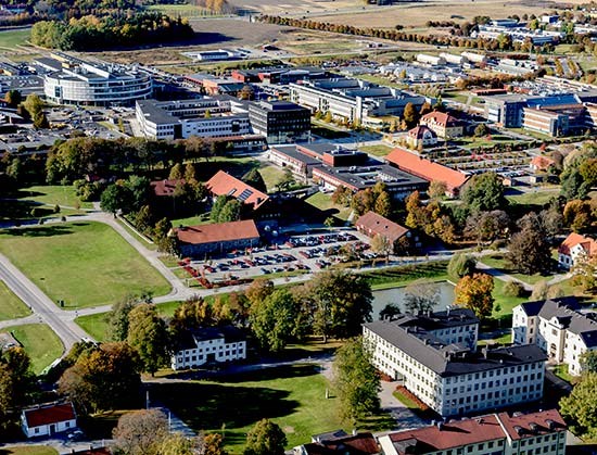 Aerial view of Ultuna, photo.