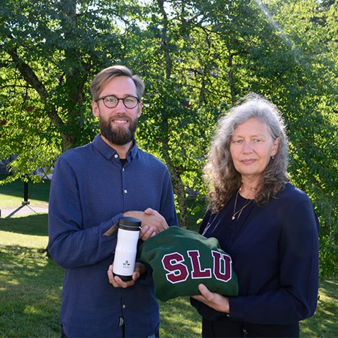 Fredrik Bergman och Maria Knutson Wedel