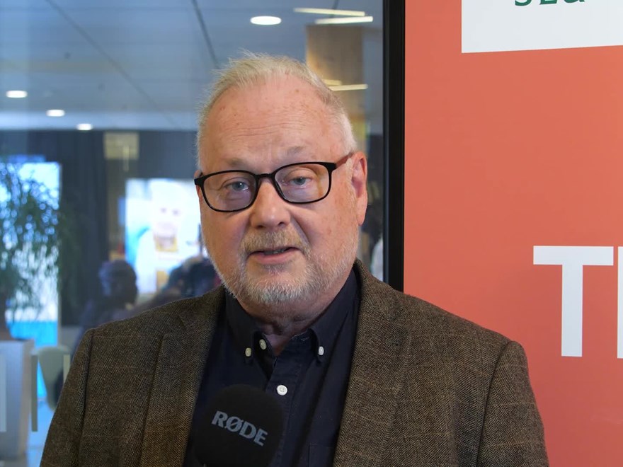 Roger Pettersson from the academic jury. Fotograf Johan von Feilitzen, SLU