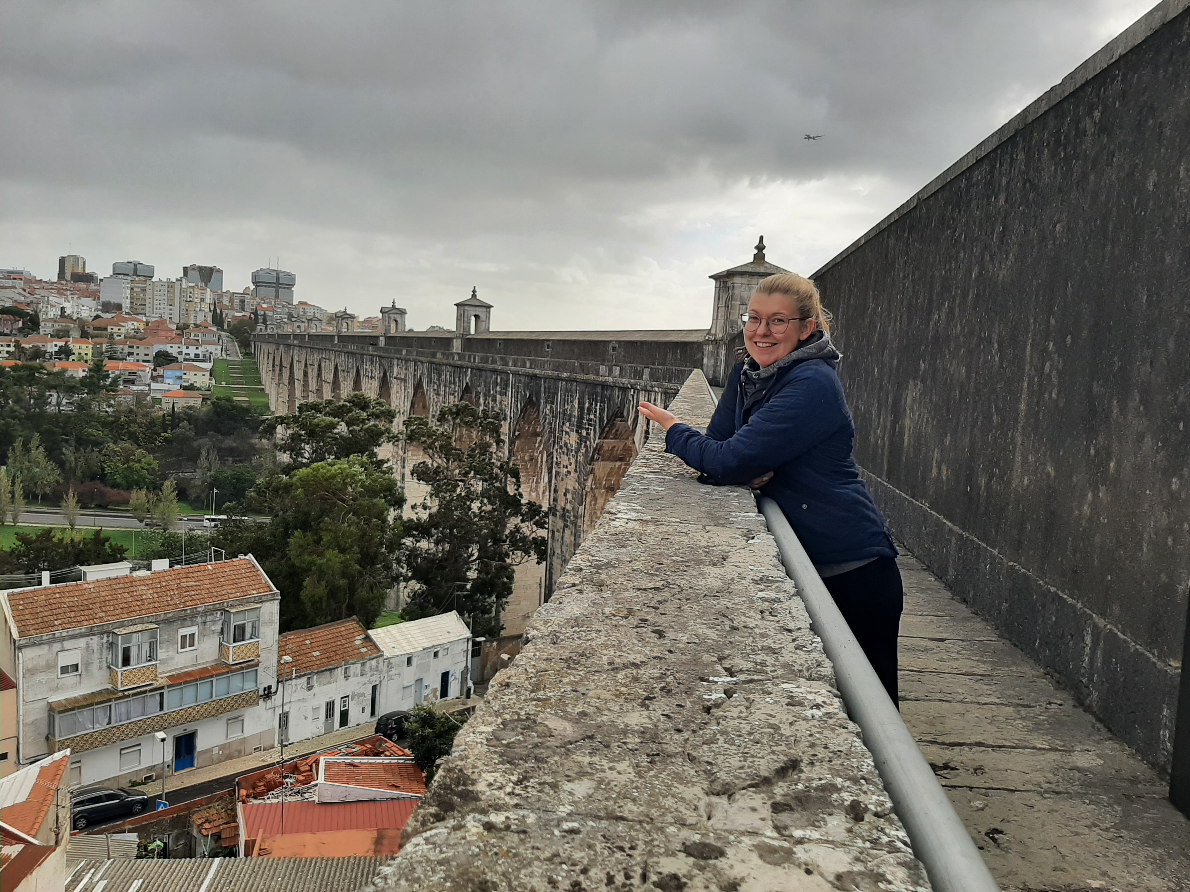 Picture of Anna from a viewpoint in Portugal