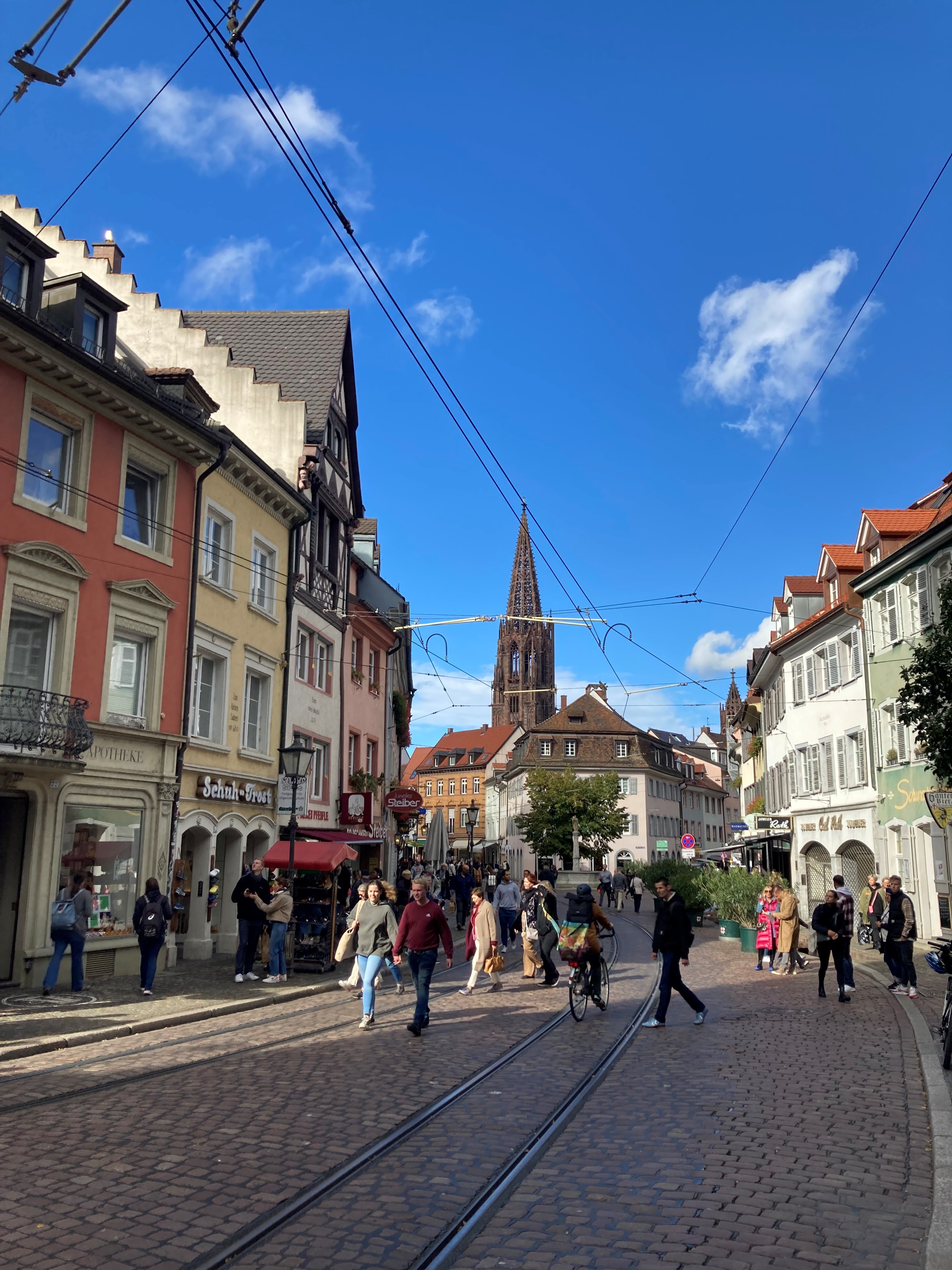 picture of Freiburg old town